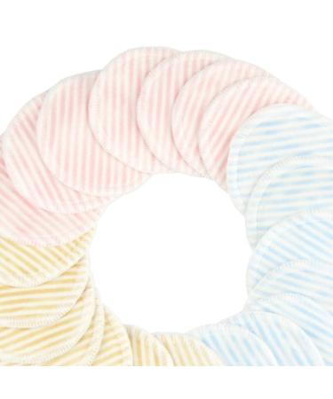 Milisten 12pcs Reusable Makeup Remover Pads - Eco-Friendly Cotton Round Facial Pads with Storage Bag | International Shipping - Buy Online on GoSupps.com
