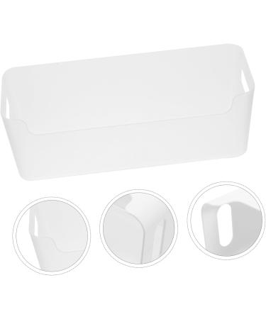 EXCEART 3pcs Small Shelf And Containers for Organizing Bin Fruit Container Size Holder Refrigerator Transparent 25.5X9.5X8.5CM - Buy Online on GoSupps.com
