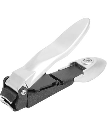 Stainless Steel Nail Clipper with Strong Blade Nail Cutter Fingernail Clipper Anti Splash and Nonslip Lever for Durable - Buy Online on GoSupps.com