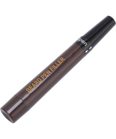 Beard Pen Soft and Durable Beard Punishment 15 Ml for Men Dark Brown - Buy Online on GoSupps.com