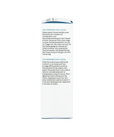 Perspirex Hand and Foot Lotion Antiperspirant 100ml - Effective Sweat Control Fast Shipping Worldwide - Buy Online on GoSupps.com