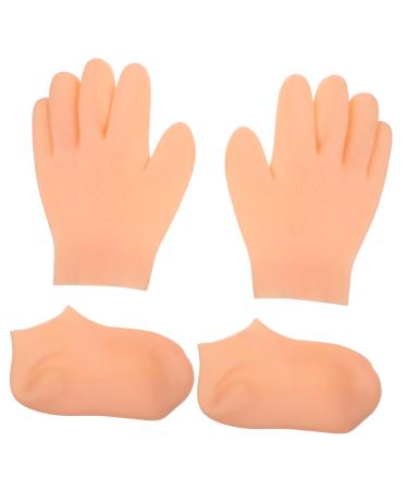 VINTORKY 1 Set Lotion Skin moisturizing Gloves for Night Dry Hand moisturizing Gloves for Women Sun Protection Comfortable moisturizing Gloves moisturizing