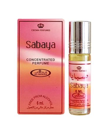 Al-Rehab Sabaya Concentrated Perfume Rollerball For Unisex 6 Ml/0.20 Oz (Pack Of 6) - Buy Online on GoSupps.com