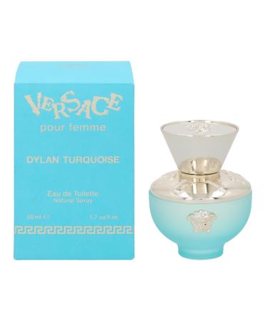 Versace Dylan Turquoise Pour Femme Women EDT Spray 1.7 oz 1.7 Fl Oz (Pack of 1)