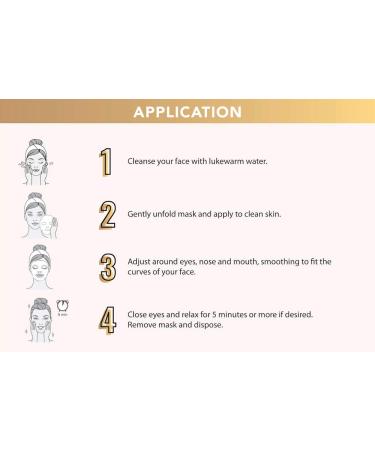 Clarity Face! Charcoal Detoxifying Gold Floral Sheet Mask with Rosemary - 1 Pack | International Shipping Available - Buy Online on GoSupps.com