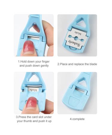 EXCEART 4Pcs Foot Pedicure Tool Set - Callus Remover & Foot Scrubber for Smooth Feet - Buy Online on GoSupps.com