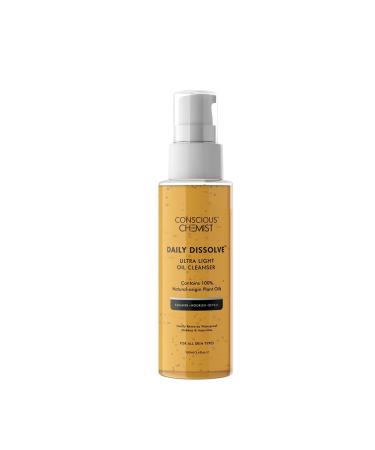 Ultra Light Oil To Foam Face Cleanser 100% Plant-Origin Natural Oils | Fragrance Free Cruelty Free 100 ml
