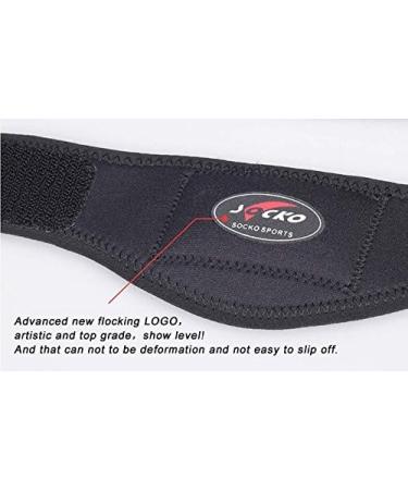 Buy Socko Jumper's Knee Strap - Black One Size Fits Most | International Shipping Available - Buy Online on GoSupps.com