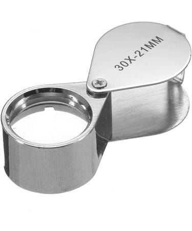KINGMAS 30x 21mm Pocket Jewelry Loupe | Jewelers Eye Magnifying Glass - Buy Online on GoSupps.com