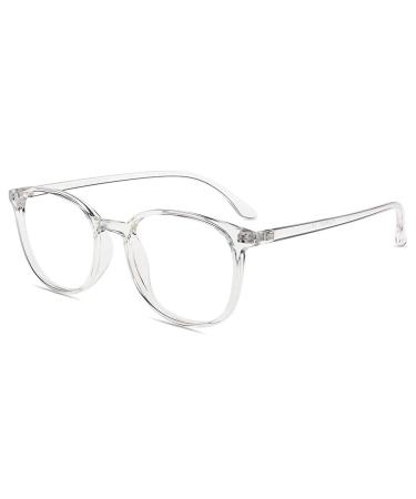 Firmoo reading glasses with presence 2.5 for women men blue lights computer reading glasses for screens glare -free reading aid tr90 transparent 2.50x transparent - Buy Online on GoSupps.com