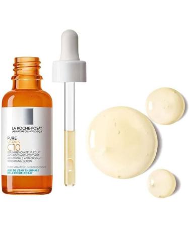 La Roche Posay Pure Vitamin C10 Serum 30ml Light Weight Brightening Facial Serum With Moisturiser - Buy Online on GoSupps.com