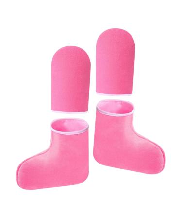 Moufles et Chaussettes de Paraffine pour Mains et Pieds Isol s Thermiques Soin Nourrissant Professionnel et Domicile Beaut Spa