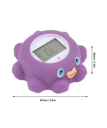 Baby Bath Thermometer - Cute Octopus Floating Toy with Intelligent Timing Alarm - Buy Online on GoSupps.com
