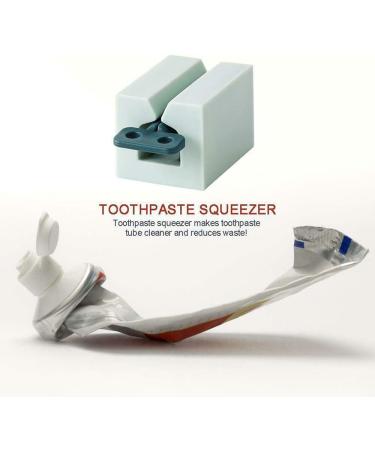 OMICE 1 PC Hot New multifunction squeezer Home Living Fashion Toothpaste Squeezer Toothpaste Dispenser Rolling Tube Plastic(Light Blue) - Buy Online on GoSupps.com
