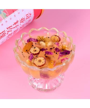 Rose Chia Nut Lotus Root Soup 500g/can Brewed Nut Lotus Root Soup Nutritious Breakfast Substitute Porridge Delicious and Convenient Lotus Root Soup (5 can) Rose 5 can - Buy Online on GoSupps.com
