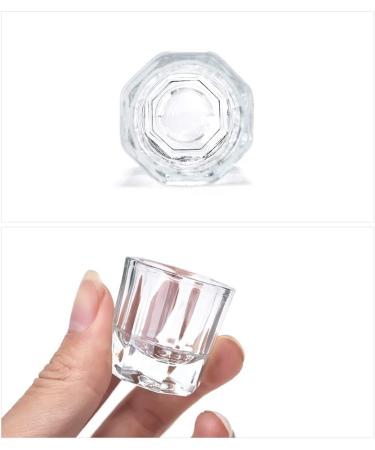 KADS 1pc Crystal Glass Dappen Dish/Lid Bowl Cup Crystal Glass Dish Nail Art Tools Acrylic Nail Art Equipment Mini Bowl Cups - Buy Online on GoSupps.com