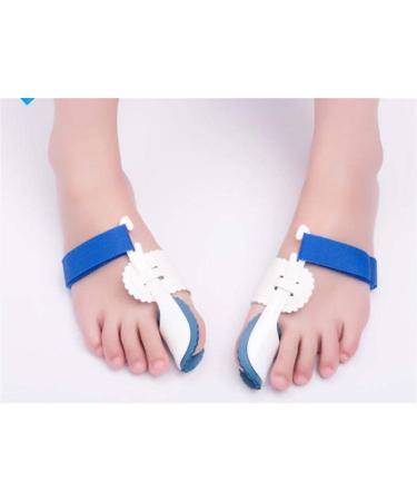 ENPAP Thumb Eversion Corrector Bigfoot Correction Belt Night Use 1 Pair Toe Separators for Overlapping Toes to Wear in Shoes