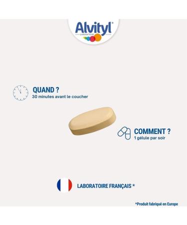Alvityl - Sleep tablets - 4 active ingredients of plant origin - Sleep Quality sleep Relaxation - 30 nights - Buy Online on GoSupps.com