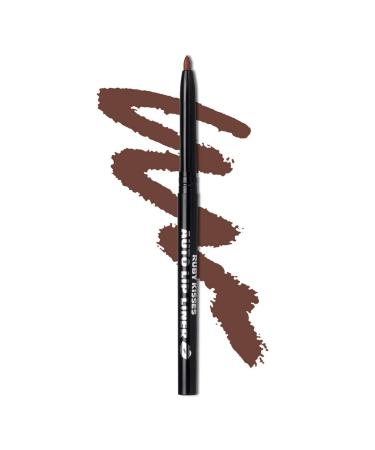 Ruby Kisses Auto Lip Liner Pencil  Long Lasting  Smooth Application Mechanical Lip Liner Pencil (Brown)