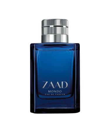 O BOTICARIO Zaad Mondo Eau de Parfum Long Lasting Premium Perfumes for Men Fresh & Woody Fragrance 3.2 Ounce