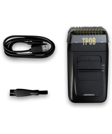TPOB Skull Shaver Black - Anti-Allergy Gold Blades for Zero Drag Beard & Head Shaving - Professional Grade at-Home Grooming Tool - Buy Online on GoSupps.com