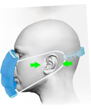 Magiclulu 30 STK Mask Accessories - Elastic Mask Clips & Coupling Headband for Enhanced Comfort - Buy Online on GoSupps.com