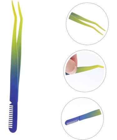 MAGICLULU Eyelash Comb Tweezers for Women Eyebrow Trimming Tool Eyebrow Clip False Eyelash Clip Scissor Tweezer Jewelry Tweezer Lash Tool Curved Tweezer Nail Stainless Steel Accessories Man - Buy Online on GoSupps.com