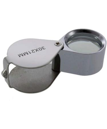 Mini 30X Glass Magnifying Magnifier Jeweler Eye Jewelry Loupe Loop 30 * 21mm Triplet Jewelers Eye Glass Magnifying - Buy Online on GoSupps.com