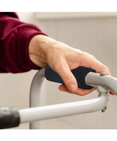 piuryue 2Pcs Wheelchair Armrest Pads Velvet Wheelchair Armrest Covers Non Slip Arm Rest Cover Cushion Pad for Wheelchairs - Buy Online on GoSupps.com