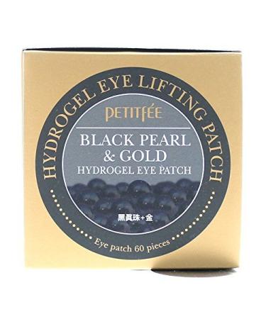 Petitfee Hydrogel Eyes Patches Pads Skincare Anti-aging Wrinkle Black Pearl 60p