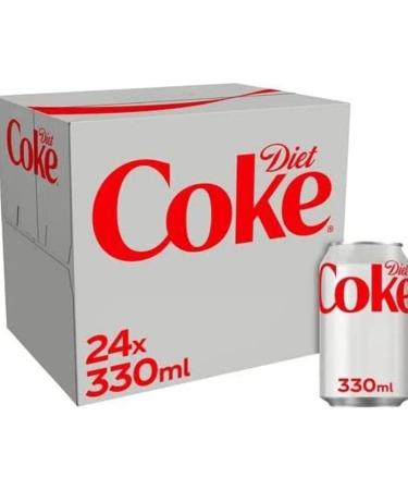 2 x Diet Coke Can 24 x 330ml