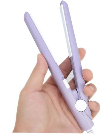 Professional Hair Straightener & Curling Iron - Adjustable Temperature Flat Iron with Ceramic Tourmaline Plate - Light Purple - 4 Colors Available | Shop Internationally - Buy Online on GoSupps.com