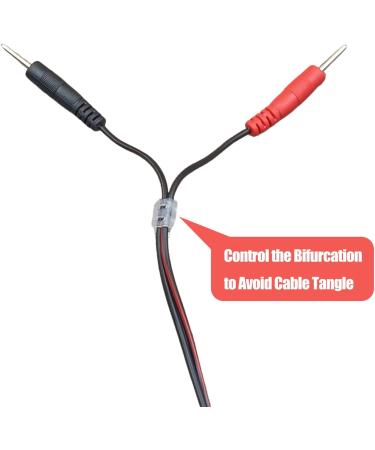 TENS Unit Electrodes Lead Wires - 3 Pack Replacement Cables for TENS 7000 TENS 3000 & Accurelief | Best Quality & International Shipping - Buy Online on GoSupps.com