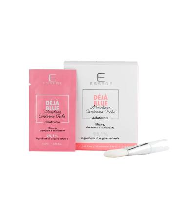 Bioart SRL Essere DeJa Blue Mask for the eyes against fatigue lifting drainage and whitening 50 ml