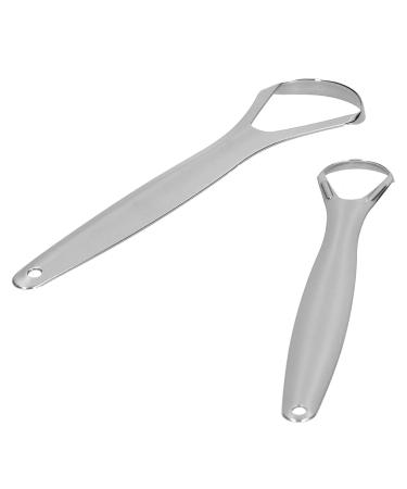 3PCS Portable Stainless Steel Tongue Cleaner - Effective Oral Care Tools for Better Oral Health - Buy Online on GoSupps.com