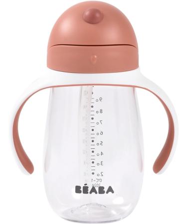 B ABA 2 in 1 Baby Bottle/Learning Cup Children's Straw Cup 100% Leakproof Leak-Proof Easy to Open Removable Handles - Buy Online on GoSupps.com