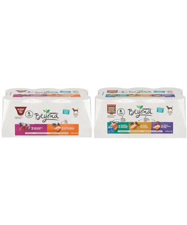 Beyond Wet Dog Food Variety Packs | Gravy Variety Pack (6 x 354g) + Grain Free Ground Entr e Variety Pack (6 x 368g)