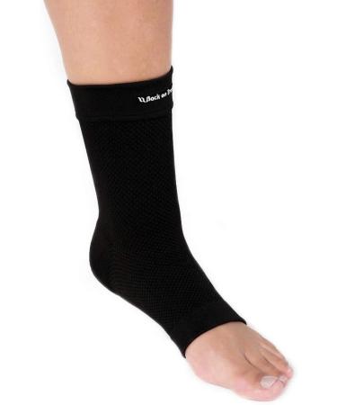 Back on Track Physio Ankle Brace - Black, Size Medium - Buy Online on GoSupps.com