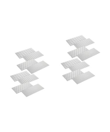 HOMSFOU 16 Pcs Fondant Stamp Mold Cake Stamp Mold Cake Molds Baking Accessories Baking Mold Fudge 4 Piece Set As Shownx2pcs 31.7*15.7cmx2pcs