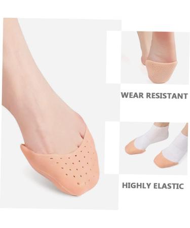 Healifty Invisible Toe Sleeve Forefoot Pads for Women - 6 Pairs, Comfortable Shoe Inserts for Heels, Professional Toe Protector Guards - Assorted Colors (9x7cm, Pack of 3) - Buy Online on GoSupps.com