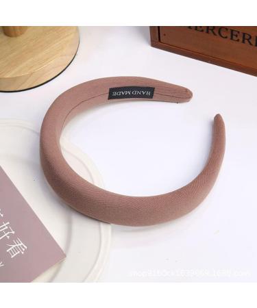 Soft Wide Headbands for Women - No Slip Fashion Hair Accessories in Black, Brown, and Khaki - Buy Online on GoSupps.com