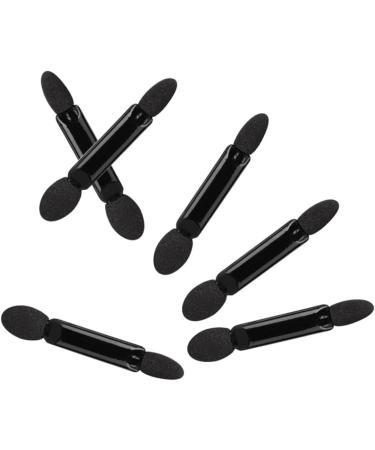 Didiseaon 200 pcs Eye Shadow Brush Tipped Sponge Makeup Double-ended Eyeshadow Black - Buy Online on GoSupps.com