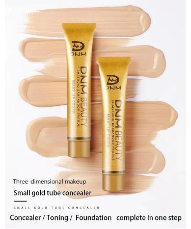 14 Colors Full Skin Concealer Foundation Cream Waterproof Make Up Liquid Concealer Cream For Corrector Scars Acne Spots Tattoo Under-eye Skin Cover-up (208) - Buy Online on GoSupps.com
