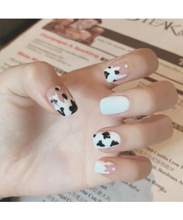 Women Fashion Manicure Sticker DIY Beauty Manicure Nail Stickers Nail Foil Milk Pattern Palm Pattern(F) - Buy Online on GoSupps.com
