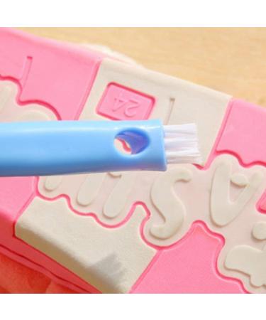 Home Shoes Brushes Shoe Brush Double Head Long Plastic Handle Shoes Wash Brush Cleaner Sneakers Shoe Cleaning Washing Toilet Dishes Brushes Bathroom Tool Brush - Buy Online on GoSupps.com