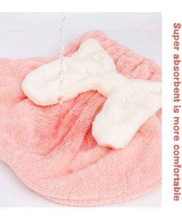 Super Absorbent Hair Towel Wrap for Wet Hair | Bow Knot Style | Perfect for Long Hair - Shop Now - Buy Online on GoSupps.com