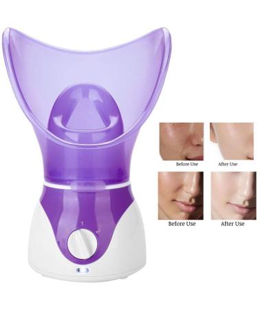 Face Steamer Face Mist Sprayer Skin SPa Steamer Kit Face Steamer Humidifier for Women Men Facial Sauna Skincare SPa Beauty Salo Purple 110-240V(US Plug) - Buy Online on GoSupps.com
