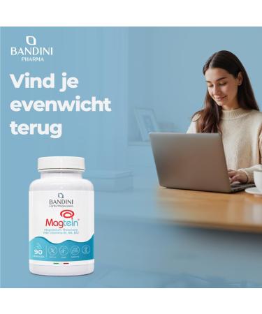 Bandini Magnesium LThreonate Magtein 2000 mg Memory mental clarity restorative sleep Optimal brain assimilation 90 vegan capsules Magnesium Threonate + vitamins B1 B6 and B12 - Buy Online on GoSupps.com