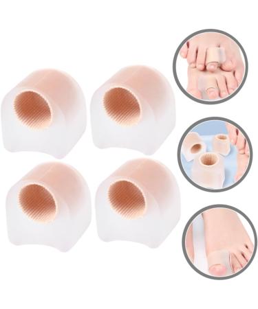 2 Pairs Toe Separator & Protector Set | Multipurpose Fiber Tool for Toe Separation, Bunion Cover & Hammer Toe | Reusable Toe Spacers | 3.6x3.5cm - Buy Online on GoSupps.com