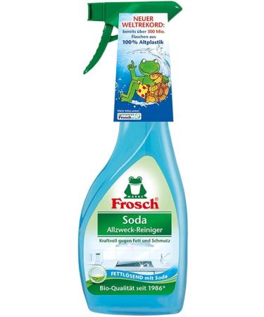 Frosch All-Purpose Cleaner 6 Pack - Powerful Eco-Friendly Household Cleaner in Reusable Spray Bottles (500 ml Each) - Fast International Shipping - Buy Online on GoSupps.com